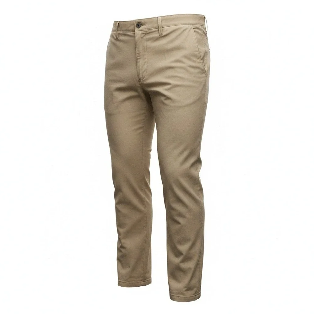 Cremieux Chino Pants Men 36x32 Khaki Tan Cotton Stretch Straight Leg Casual